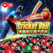 Cricket Ball Roulette live casino on pinas77 bet